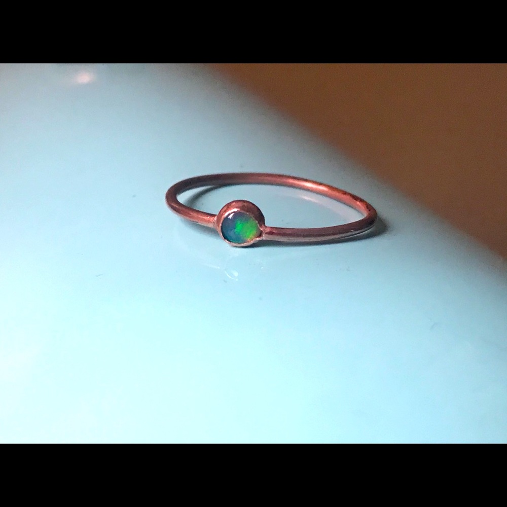 Opal Stack Ring - Picture 2 of 2